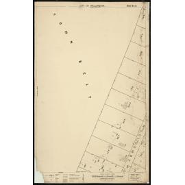 Thomas Ward survey map of Wellington City, sheet 31