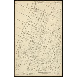 Thomas Ward survey map of Wellington City, sheet 32