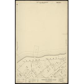 Thomas Ward survey map of Wellington City, sheet 37