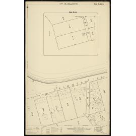 Thomas Ward survey map of Wellington City, sheet 39, 54