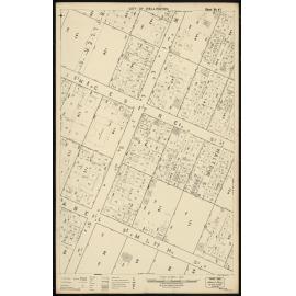 Thomas Ward survey map of Wellington City, sheet 47