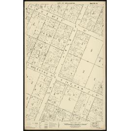 Thomas Ward survey map of Wellington City, sheet 48