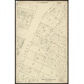Thomas Ward survey map of Wellington City, sheet 51