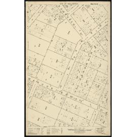 Thomas Ward survey map of Wellington City, sheet 52