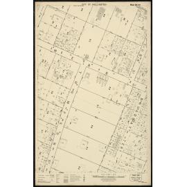 Thomas Ward survey map of Wellington City, sheet 58