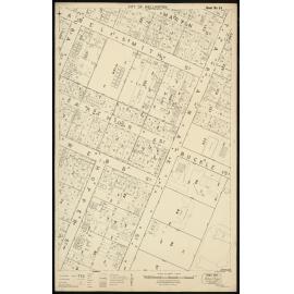 Thomas Ward survey map of Wellington City, sheet 59