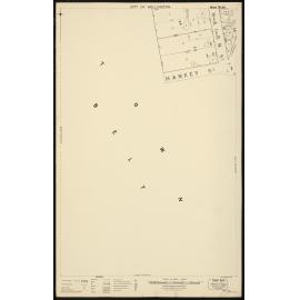 Thomas Ward survey map of Wellington City, sheet 65