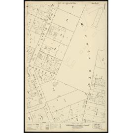 Thomas Ward survey map of Wellington City, sheet 67