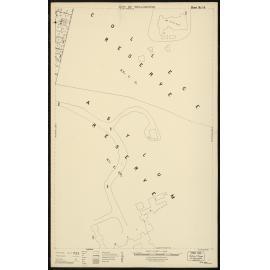 Thomas Ward survey map of Wellington City, sheet 76