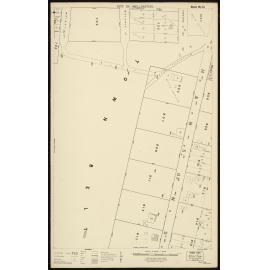 Thomas Ward survey map of Wellington City, sheet 78