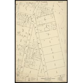 Thomas Ward survey map of Wellington City, sheet 79