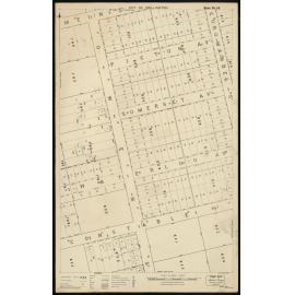 Thomas Ward survey map of Wellington City, sheet 86
