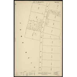 Thomas Ward survey map of Wellington City, sheet 88