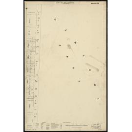 Thomas Ward survey map of Wellington City, sheet 102