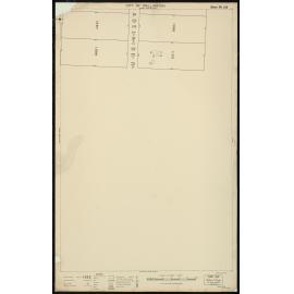 Thomas Ward survey map of Wellington City, sheet 103
