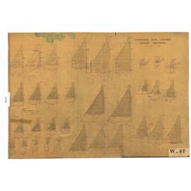 Proposed Dam, Karori, Sheet 2, Cross Sections of Dam - 15 March 1906