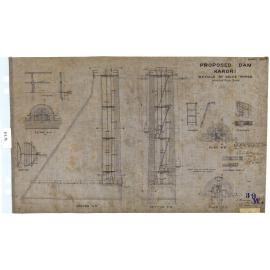 Proposed Dam, Karori, Sheet 4, Details of Valve Tower - 15 March 1906