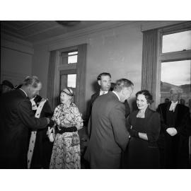 Colombo Plan Conference Delegates, Consultative Committee and Civic Farewell to Sir Robert Macalister as Mayor.