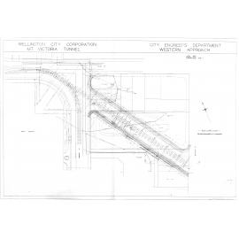 Mount Victoria Tunnel, western approach, sheet 1, site plan