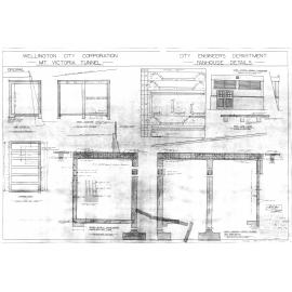 Mount Victoria Tunnel, fan house details