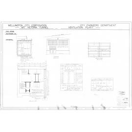 Mount Victoria Tunnel, ventilation plant
