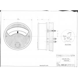 Mount Victoria Tunnel, ventilation plant, circular dial indicator, George Kent Ltd