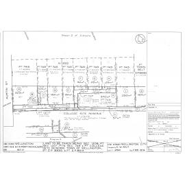 Land to be taken for Mount Victoria pilot tunnel being Section 1208, Part Sections 1207, 749 and college site reserve, Part DP 8835 DP 8519