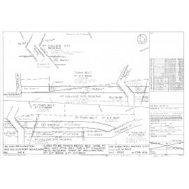 Land to be taken for Mount Victoria pilot tunnel being Section 1208, Part Sections 1207, 749 and college site reserve, Part DP 8835 DP 8519