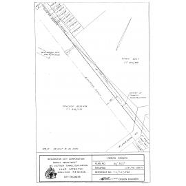 Mount Victoria Tunnel duplication, land affected, College Reserve
