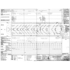 Mount Victoria Tunnel duplication, pilot tunnel, geological log