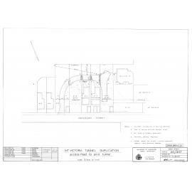 Mount Victoria Tunnel duplication, access road to pilot tunnel