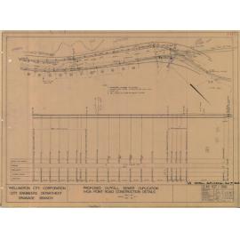 Proposed outfall sewer duplication - Moa Point Road construction details