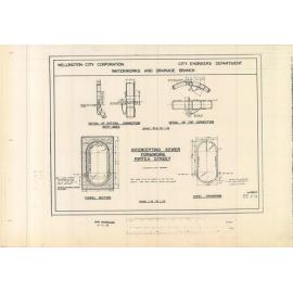 Intercepting sewer formwork - Pipitea Street