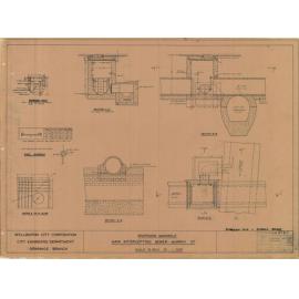 Diversion manhole - main itercepting sewer - Murphy Street