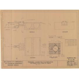 Proposed connection to interceptor for rising main from Pumping Stations 19 & 22
