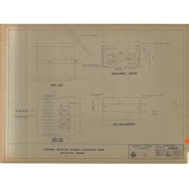 Proposed balancing chamber - Intercepting sewer - Wellington Airport