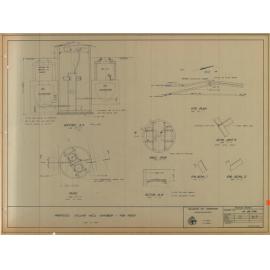 Proposed stilling well chamber - Moa Point