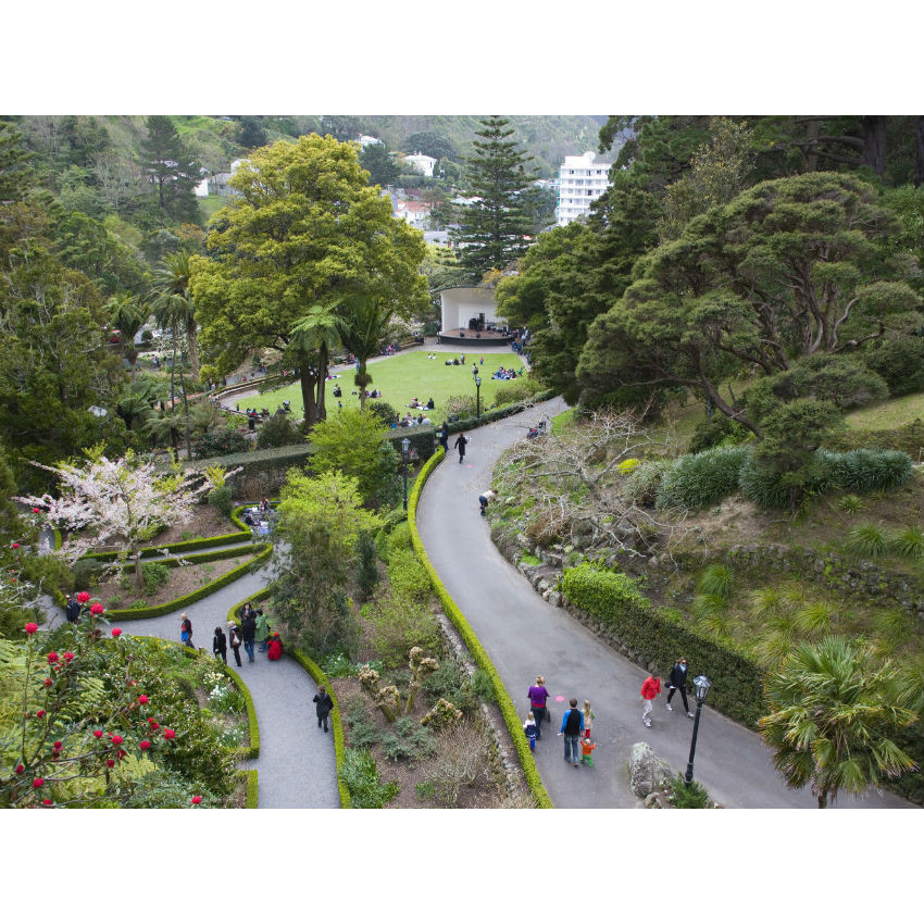 Wellington Botanic Garden ki Paekākā