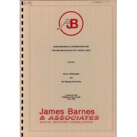 Maori Historical Information Base for the Wellington City Council Area, Part One - History, Bibliography and Site Mapping information