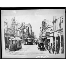 Willis Street, looking south. Tourist Series 2351