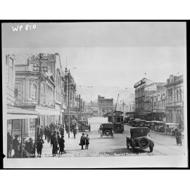 Courtenay Place, looking west. Tourist Series 2357