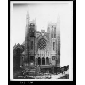 Saint Mary's of the Angels church, Boulcott Street. Tourist Series 1712