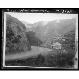 Ngauranga Gorge, prior to reconstruction