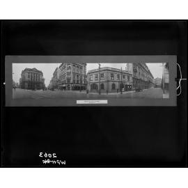 Lambton Quay and Featherston Street, Wellington 1923