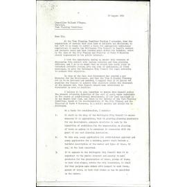 Town Planning - bush-clad areas