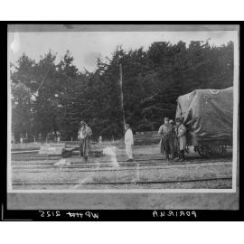 Workmen, Railway Station yards, Porirua