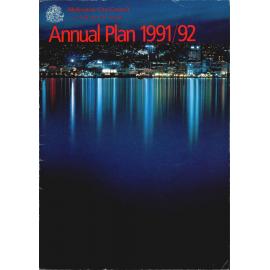 WCC Annual Plan, 1991-1992