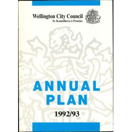 WCC Annual Plan, 1992-1993