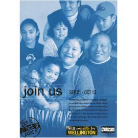 Local government election promotion poster