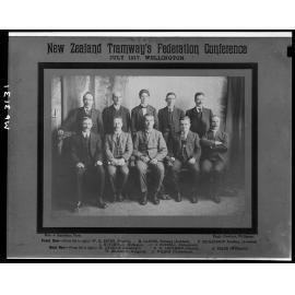 New Zealand Tramway's Federation Conference, group photograph